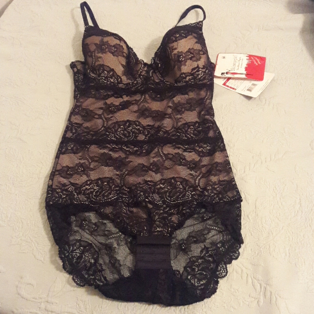 Skinny girl Lace shaping Bodsuits with Tag
